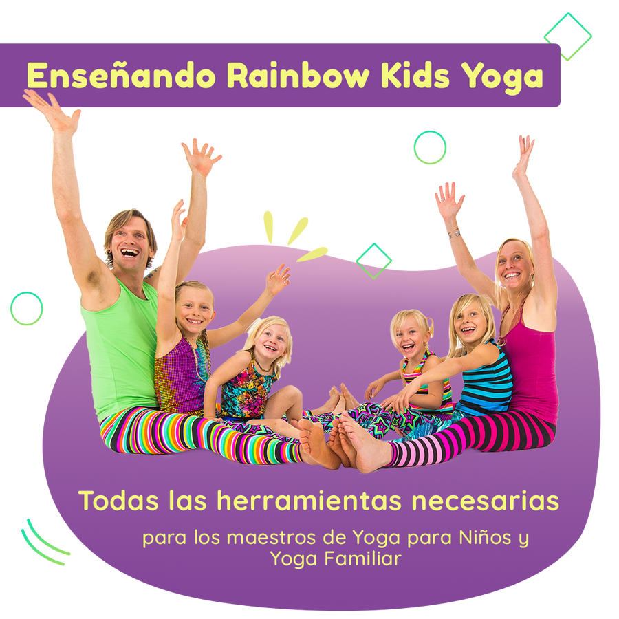 Enseñando Rainbow Kids Yoga