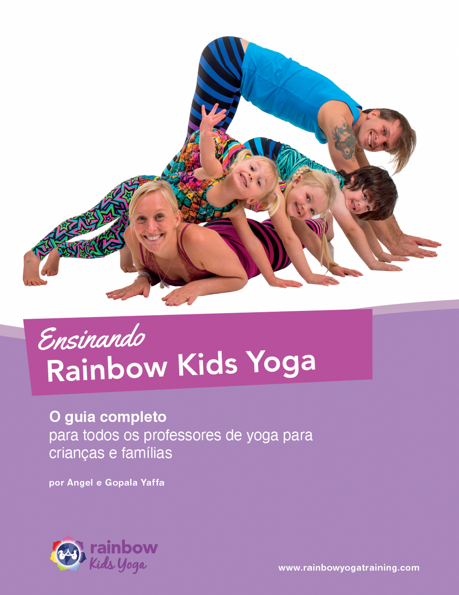 Ensinando Rainbow Kids Yoga em Português