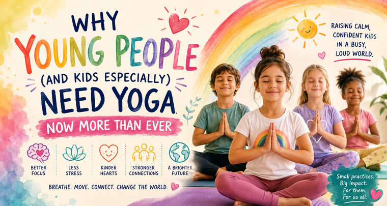 Why Young People Need Yoga Now More Than Ever