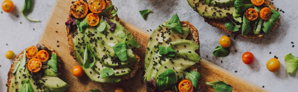 Smashed Avocado On Toast - RainbowYogaTraining