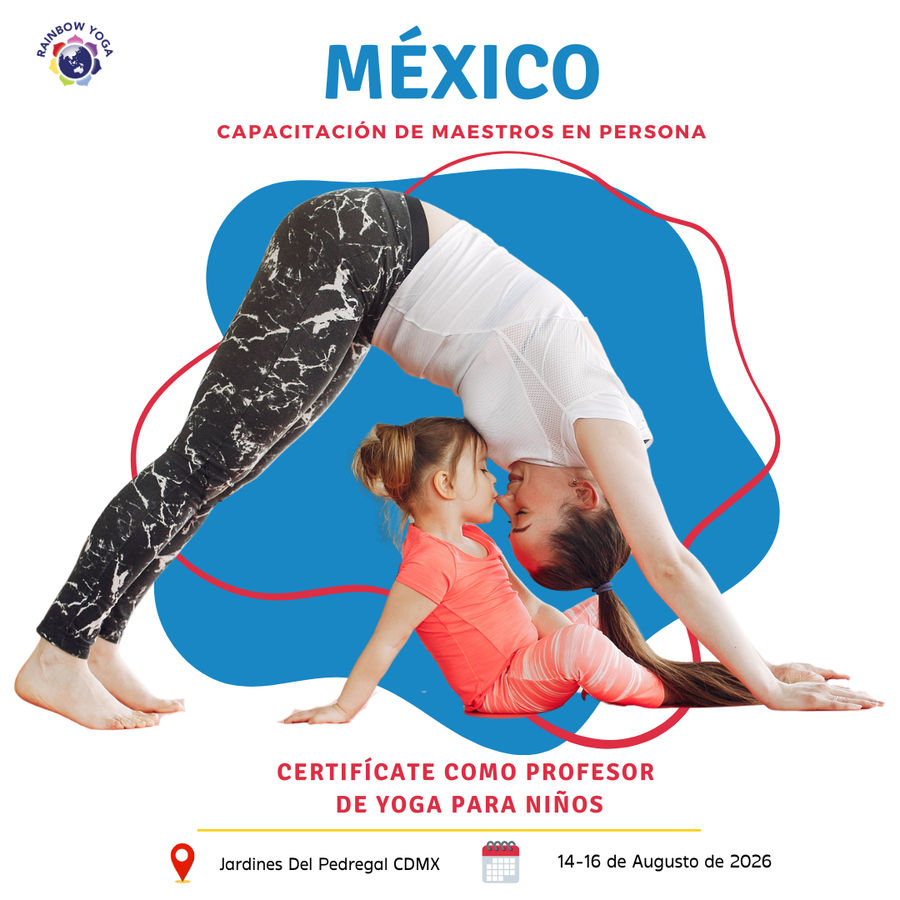 Formación Rainbow Kids Yoga Ciudad de México agosto 2026