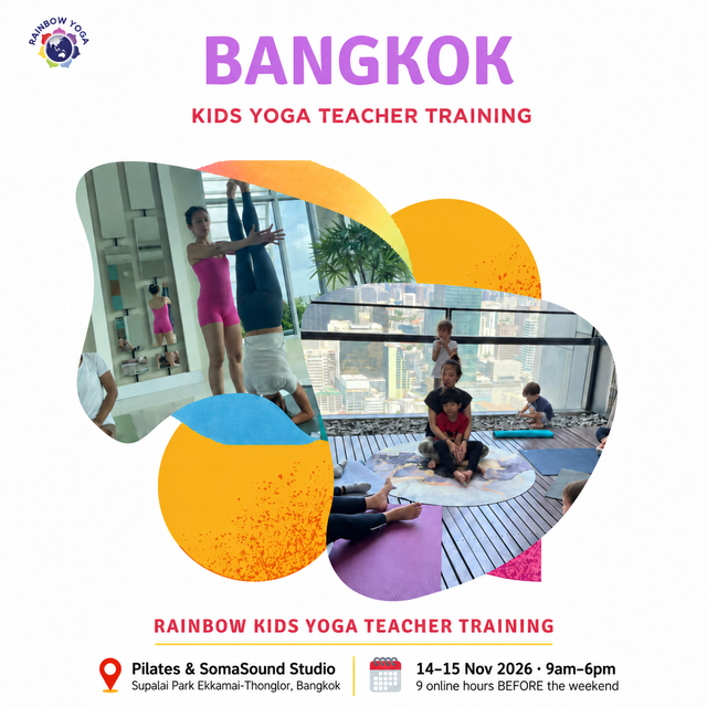Bangkok Kids Yoga Training, 14–15 November 2026