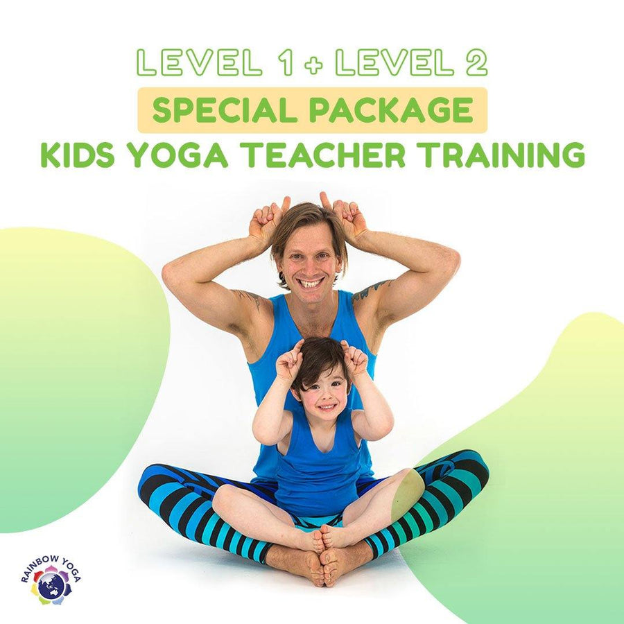 中文 Rainbow Kids Yoga Full Journey Level 1 + 2 封面