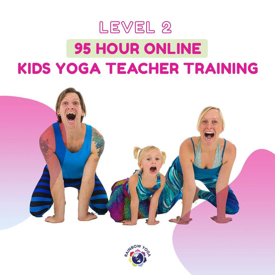 آموزش پیشرفته Rainbow Kids Yoga Level 2